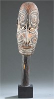 Sepik River Hand Mask, PNG, circa 1900.