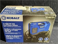 Kobalt 12 Volt/120 Volt Air Compressor