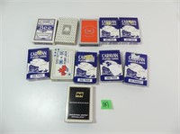 Qty of 11 Playing Cards