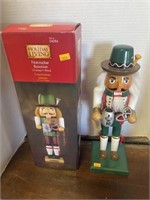 2 holiday living  nutcrackers