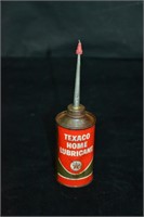 Texaco 3oz Home Lubricant Oiler Can Full