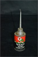 Texaco 3oz Home Lubricant Oiler Can Empty