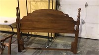 Cherry cannonball headboard queen size or