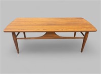 MID CENTURY ASH LOW TABLE