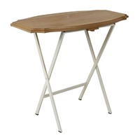 Décor Therapy Clark Wood Top Folding Table,