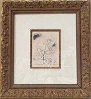 11 - LOUIS ICART LTD ED FRAMED ART W/COA (N23)