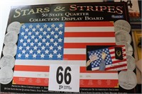 Stars & Stripes Quarter Display Board(R1)