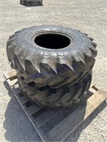 13.50-16.1 tires, bid X2