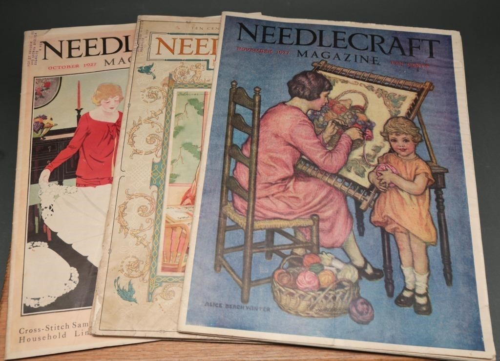 1927 Needlecraft Magazine Issues (2)