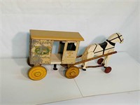 Borden's Farm Products Toy Milk Wagon 20 In Long