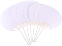 Japanese Toy 8pcs Blank Fans