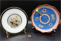 Two Vintage Japanese Small Plates