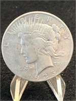 1935-P Silver Peace Dollar Semi Key Date
