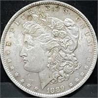 1889 Morgan Silver Dollar Nice