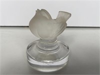 Lalique Crystal Bird Figurine