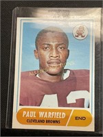 PAUL WARFIELD 1968 TOPPS