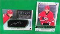 Noah Hanifin 2015-16 Black Diamond Rookie Signatue