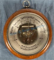 German barometer thermometer