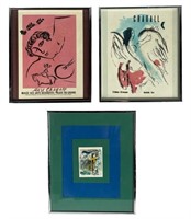 Marc Chagall Exposition Lithographs