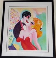 Earl Linderman "Slow Kiss" LE Signed Serigraph