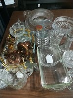 Pressed, Etched and Pattern Glass Lot