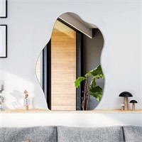 Asymmetrical Wall Mirror Frameless
