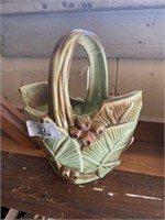 McCoy Pottery Basket