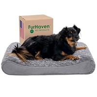 Furhaven Pet Dog Bed - Orthopedic Ultra Plush