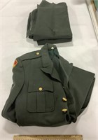 Military Uniform jacket 37L, pants 31x34