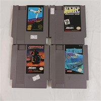 NES Nintendo Games - Kung Fu - Airwolf