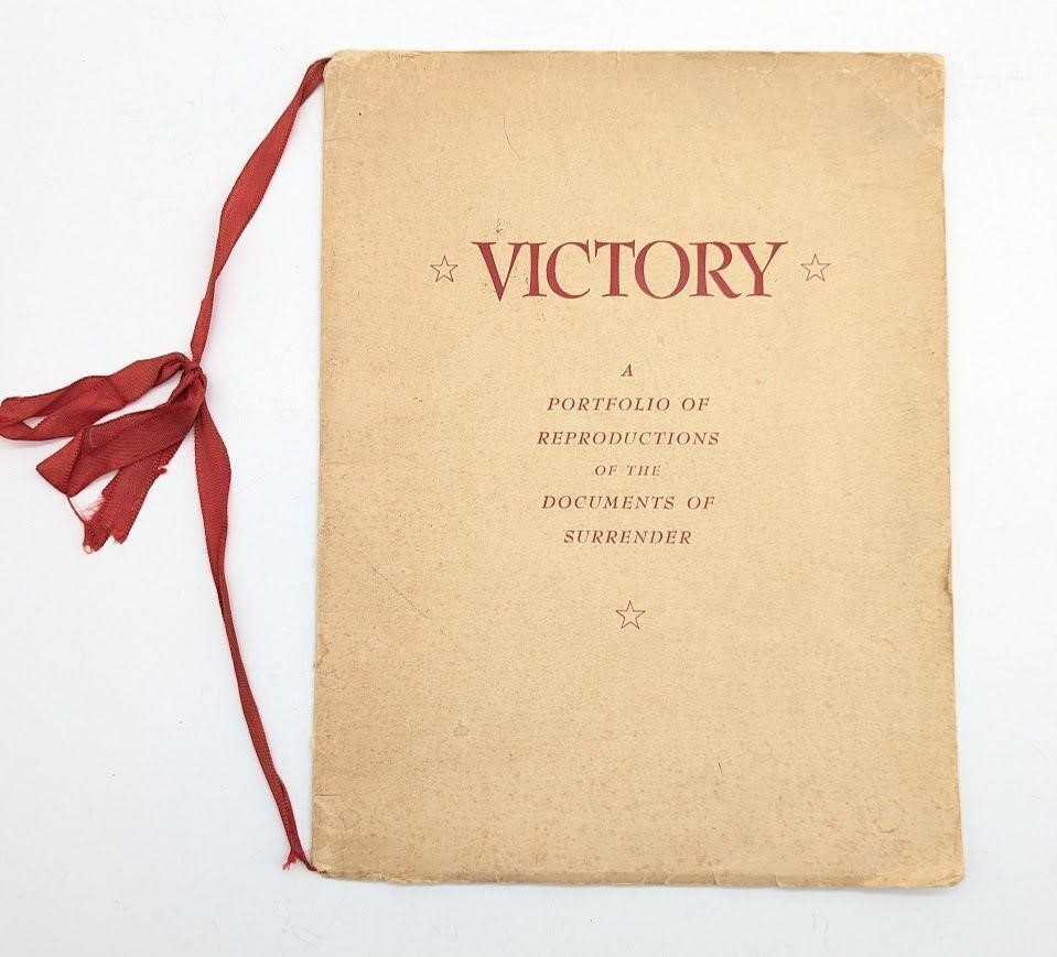 1945 Victory Documents Of Surrender