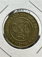 2008 Chuck E. cheese token