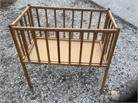 Vintage baby crib
