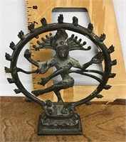 Metal Hindu Shiva figure
