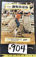 1963 World Championship Rodeo Program