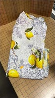Lemon  tablecloth
