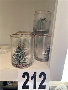 Christmas Glass Ware(Kitchen)
