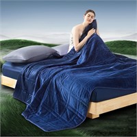 King Size Weighted Blanket 45lb(88'x104'  Dual-Sid