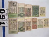 Berlin Bank Notes Early 1900's