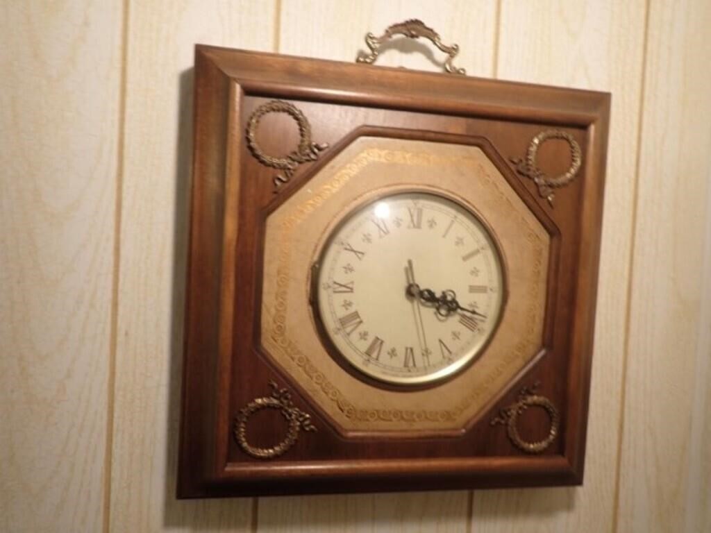 Batt. Wall Clock - 16"Wx16"H