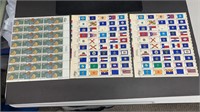 Stamps: (3) Sheets of US New 10c & 13c Stamps