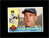 1960 Topps #278 Stan Williams EX to EX-MT+