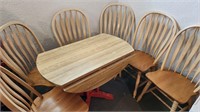 1975 Drop Leaf Kitchen Table & Chairs
