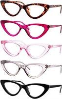 5 Pk Yogo Vision Reading Glasses +1.00