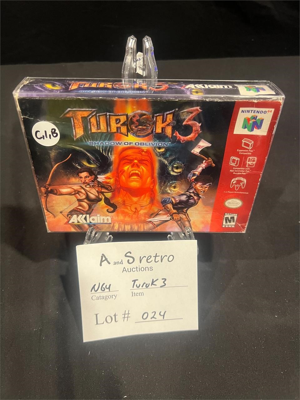 Turok 3 CIB Nintendo 64 N64