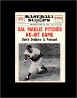 1961 Nu Card Scoops #470 Sal Maglie EX to EX-MT+