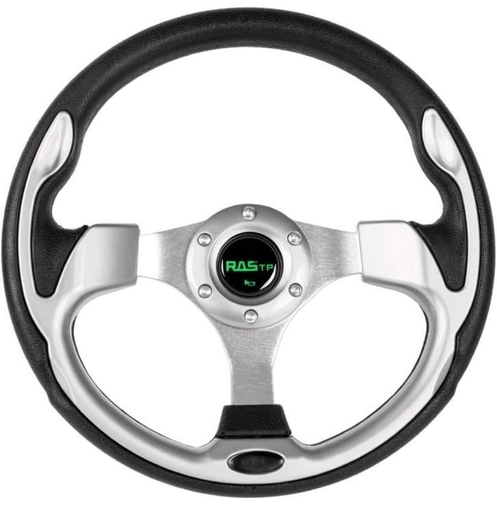 RASTP 12.5'' Golf Cart Steering Wheel for Club