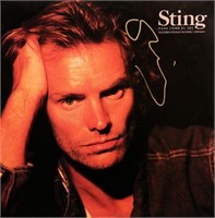 Sting signed "Nada Como El Sol" album