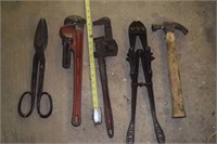Pipe Wrenches, Bolt Cutters, & More
