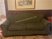 Green Upholstered Couch